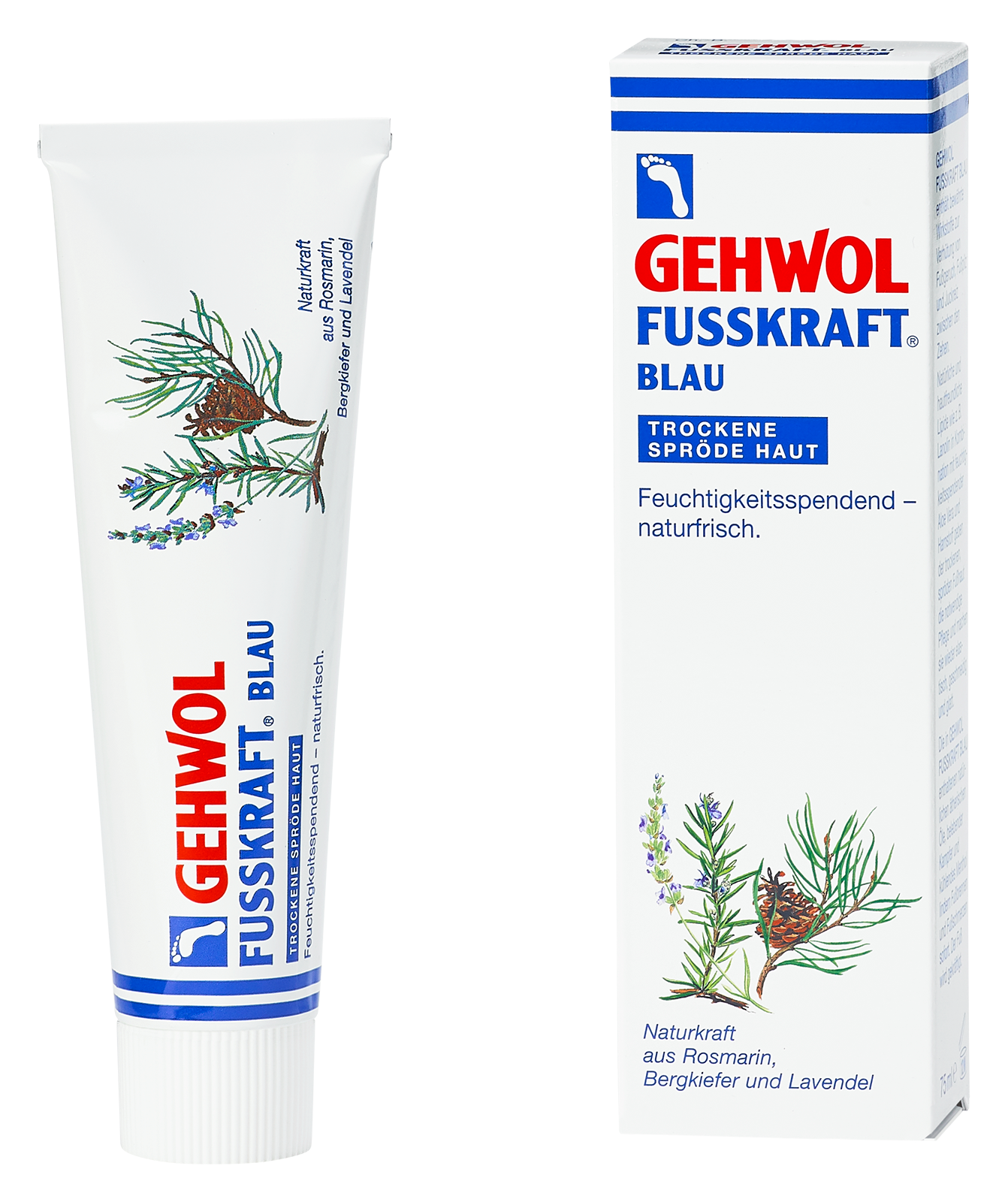 GEHWOL FUSSKRAFT BLUE 75 ml tube
