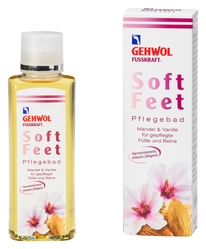GEHWOL FUSSKRAFT Soft Feet Pflegebad 200 ml Flasche