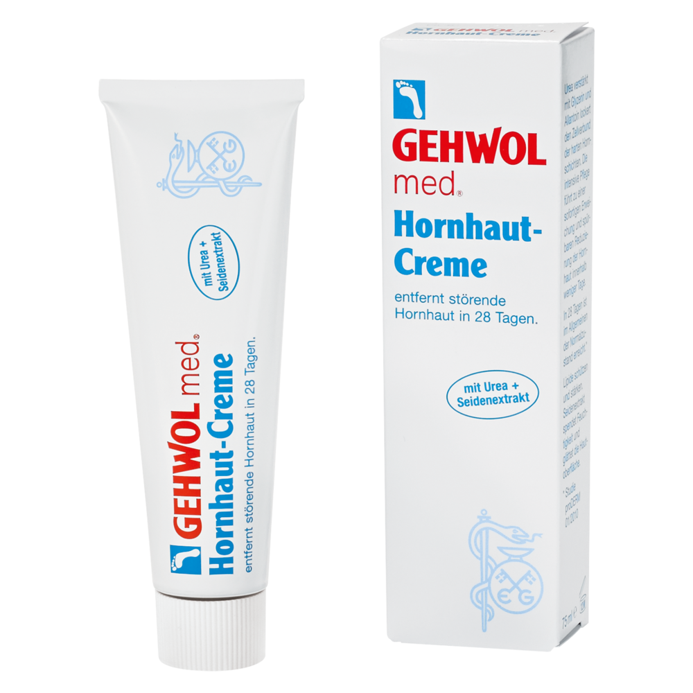 GEHWOL med Hornhaut-Creme ▻ Entfernt Hornhaut in 28 | 75 ml Tube