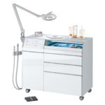 GERLACH foot care cabinet JUPITER Duomatic S 2 with UV compartment icy white